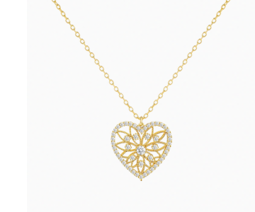 Gold Heart Necklace